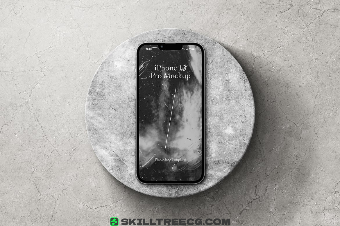 iPhone 13 Pro Mockups（033335）-技能树